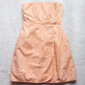 Vineyard Vines Seashell Patterned Strapless Dress